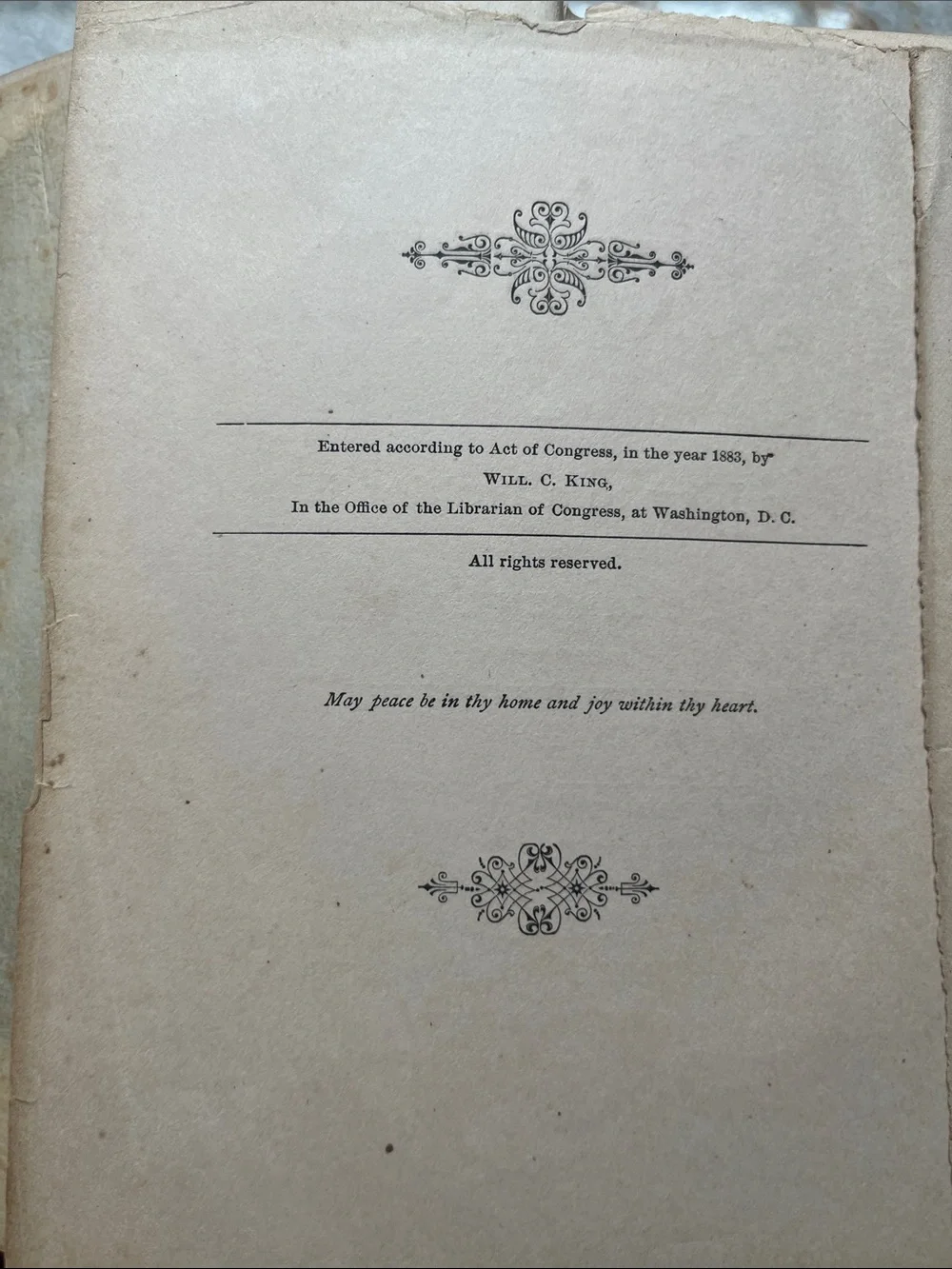 Our Home: Or, the Key to a Nobler Life C.E. Sargent Hardcover 1883